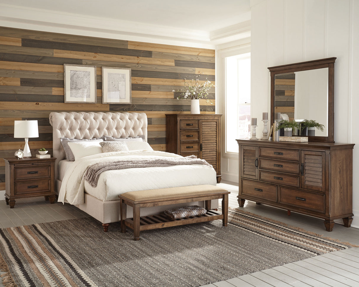 Devon Panel Bed - Furniture World