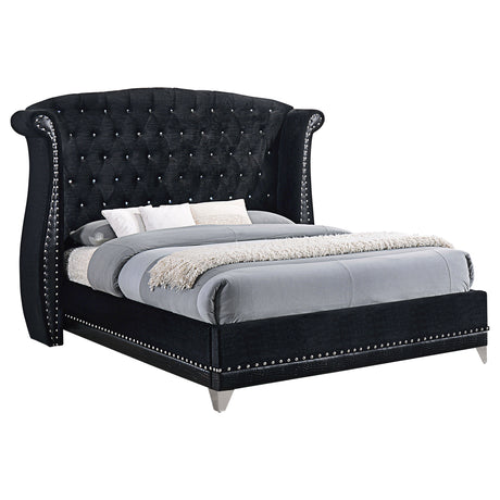 Barzini Wingback Platform Bed - Furniture World