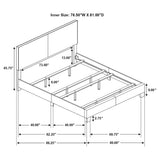 Dorian Panel Bed - Furniture World