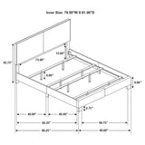 Dorian Panel Bed - Furniture World