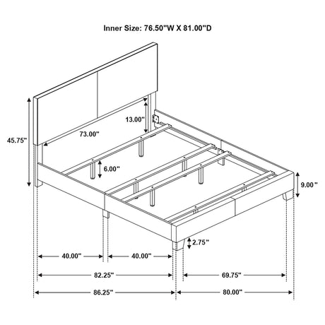 Dorian Panel Bed - Furniture World