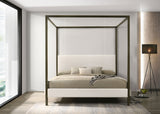 Monroe Canopy Panel Platform Bed - Furniture World