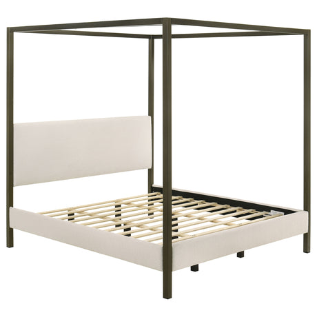 Monroe Canopy Panel Platform Bed - Furniture World