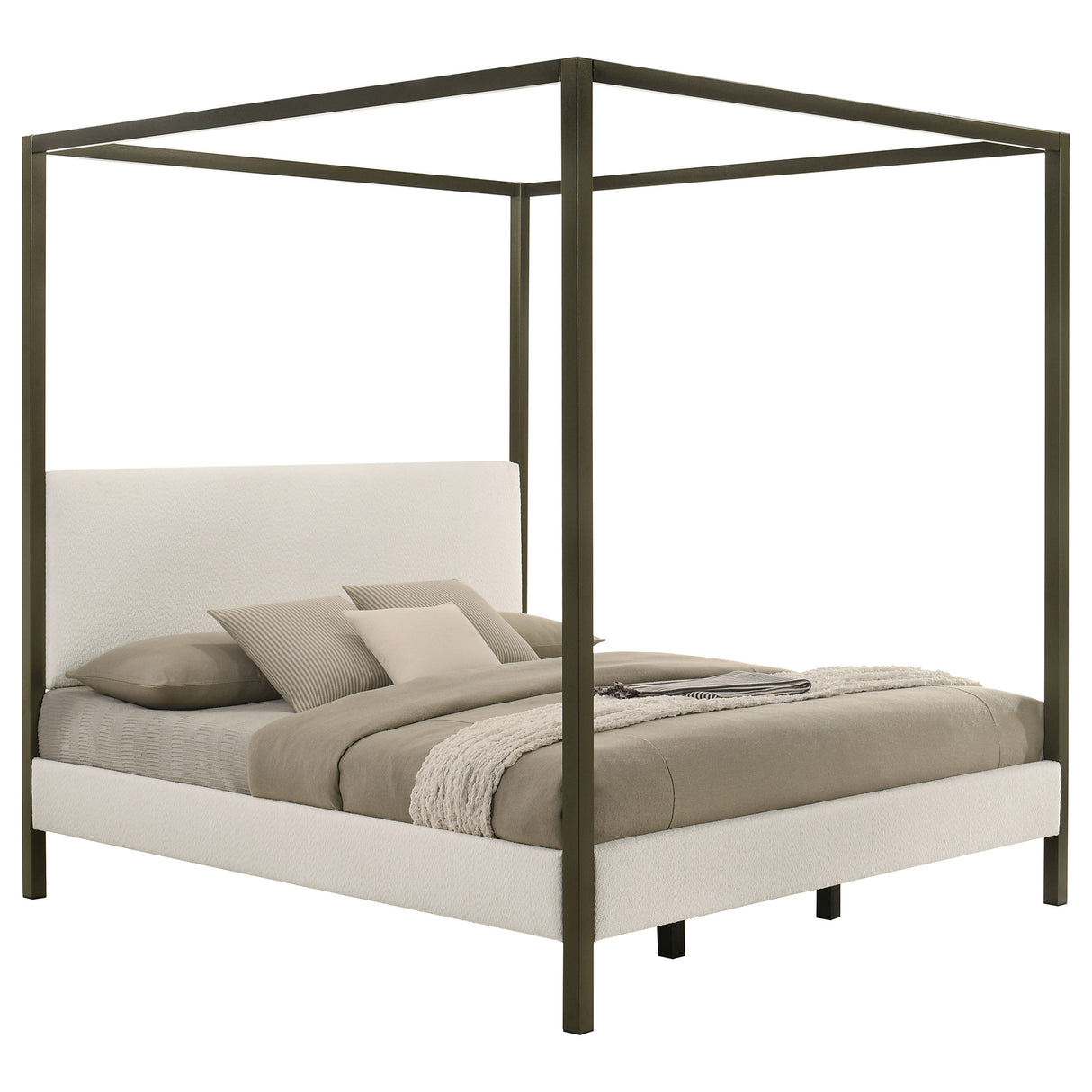 Monroe Canopy Panel Platform Bed - Furniture World