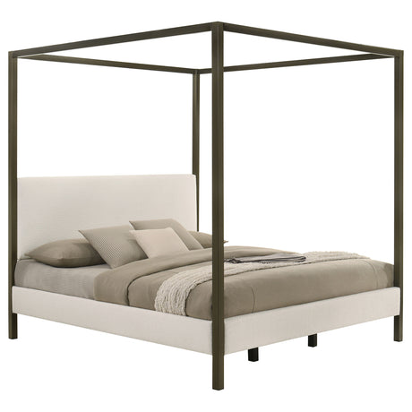 Monroe Canopy Panel Platform Bed - Furniture World
