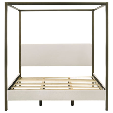 Monroe Canopy Panel Platform Bed - Furniture World