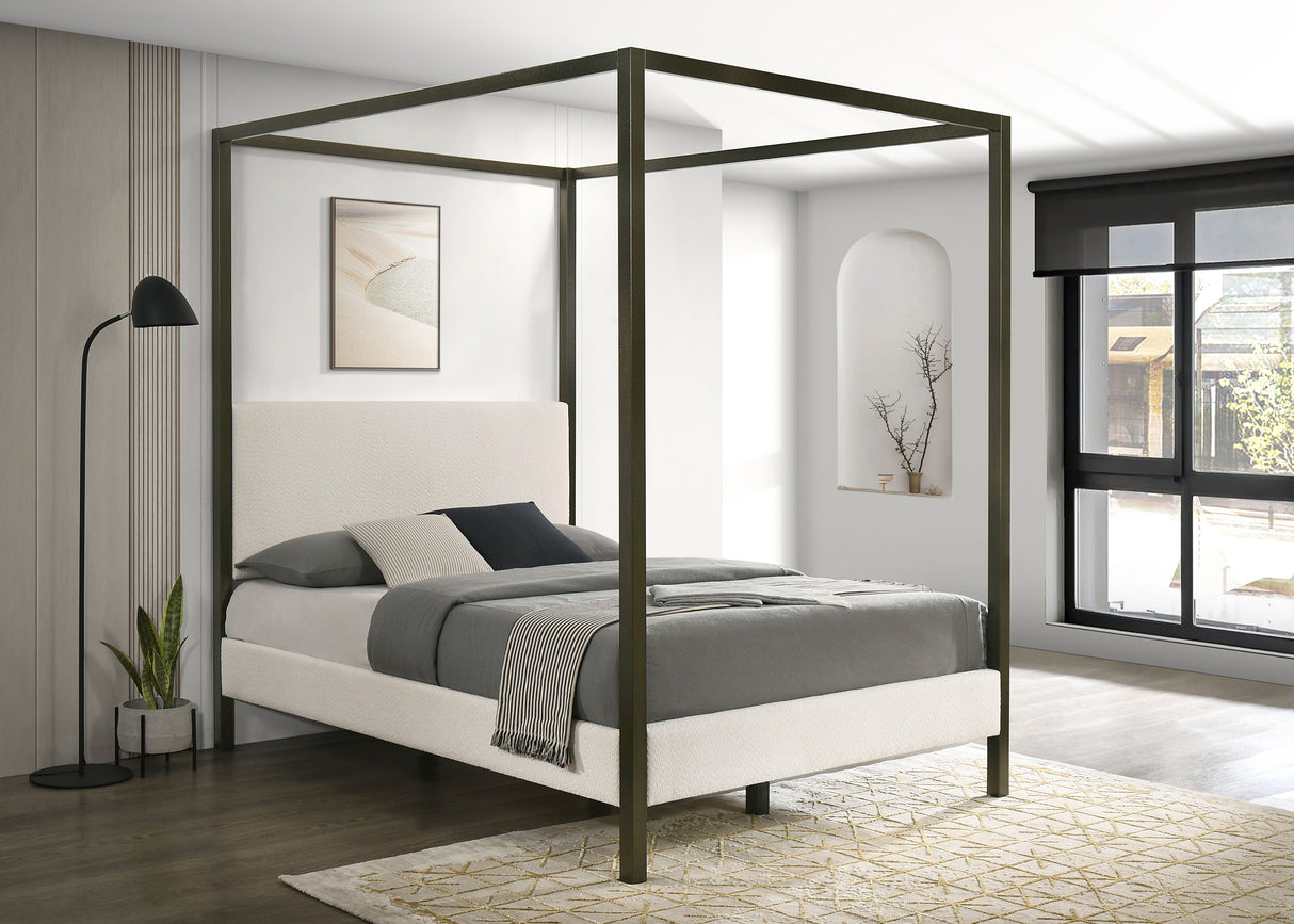 Monroe Canopy Panel Platform Bed - Furniture World