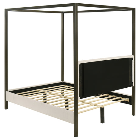 Monroe Canopy Panel Platform Bed - Furniture World