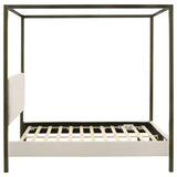 Monroe Canopy Panel Platform Bed - Furniture World