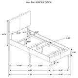Dorian Panel Bed - Furniture World