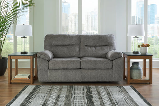 Bindura Glider Loveseat - Furniture World