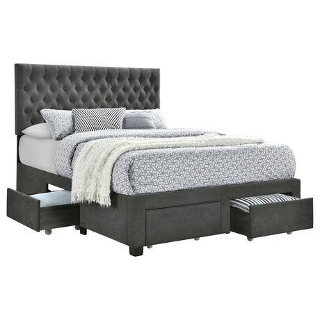 Soledad Panel Platform Storage Bed - Furniture World
