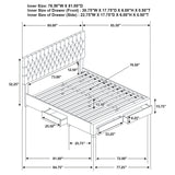 Soledad Panel Platform Storage Bed - Furniture World