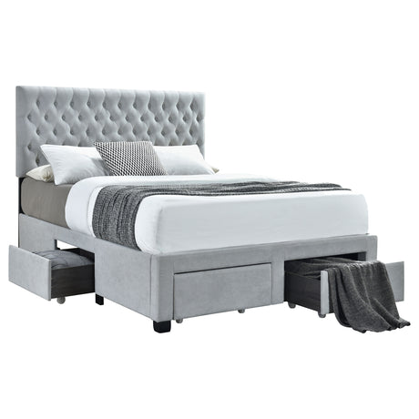Soledad Panel Platform Storage Bed - Furniture World