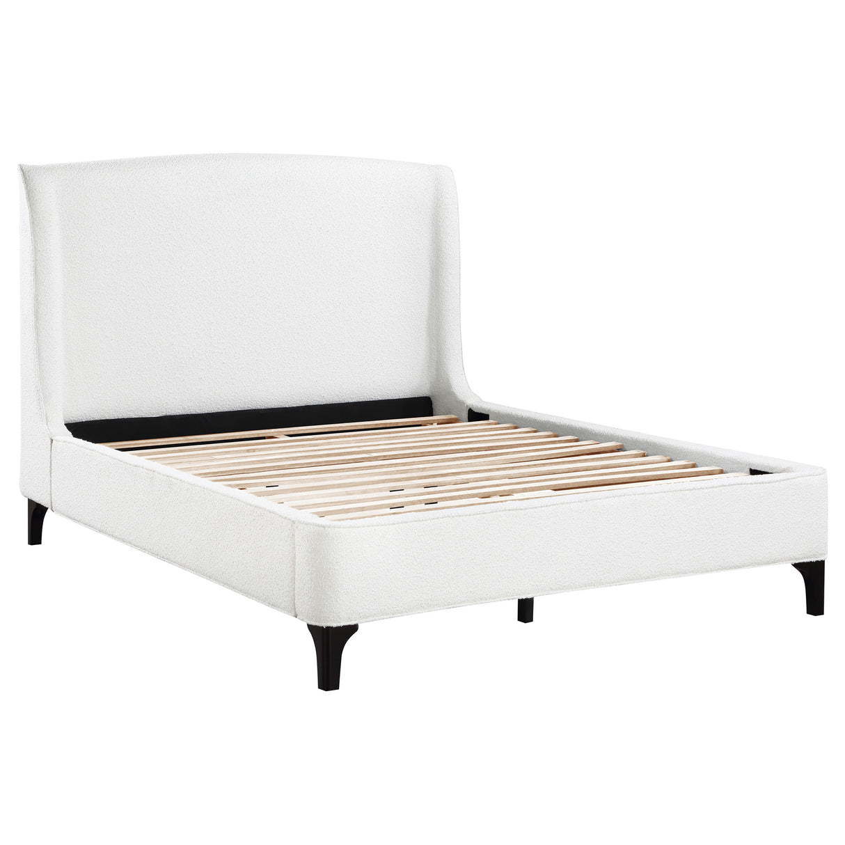Mosby Wingback Platform Bed - Furniture World