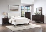 Mosby Wingback Platform Bed - Furniture World