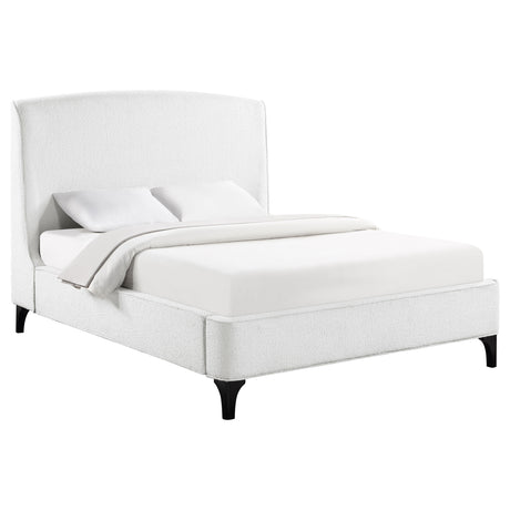 Mosby Wingback Platform Bed - Furniture World
