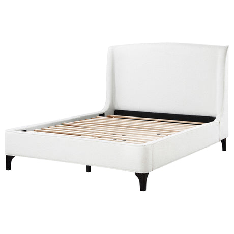 Mosby Wingback Platform Bed - Furniture World