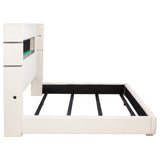 Tisdall Wingback Bed with Flame Visualizer - Furniture World