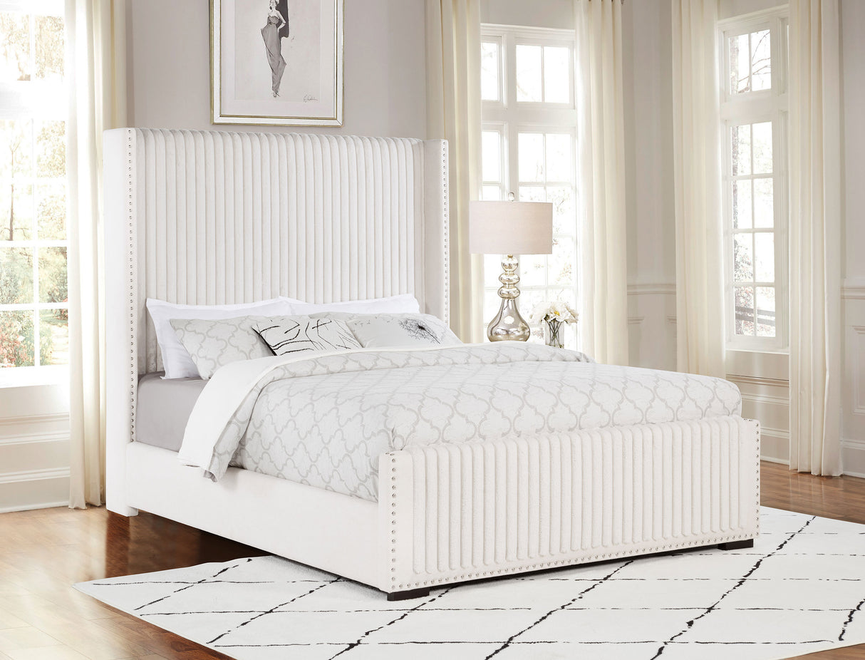 Natasha Wingback Bed - Furniture World
