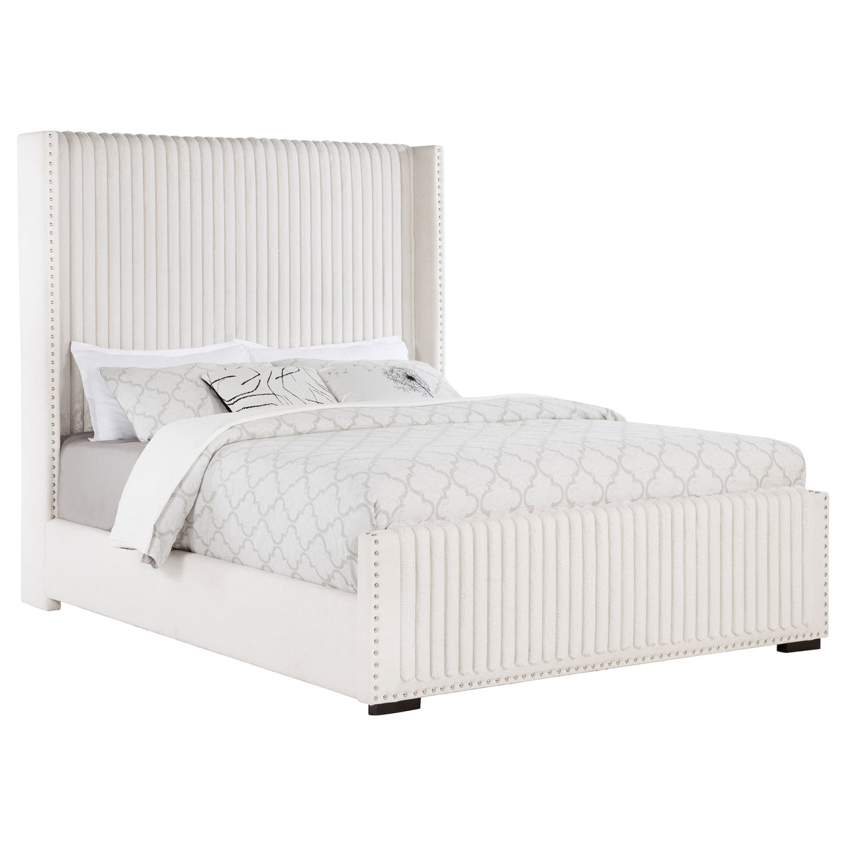 Natasha Wingback Bed - Furniture World
