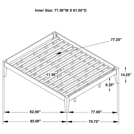 Hounslow Platform Bed Base - Furniture World