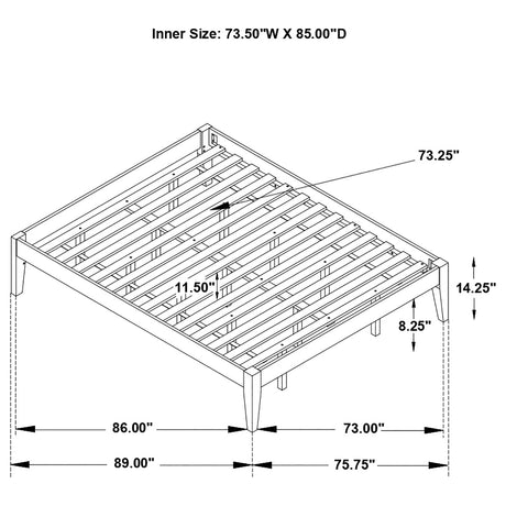 Hounslow Platform Bed Base - Furniture World