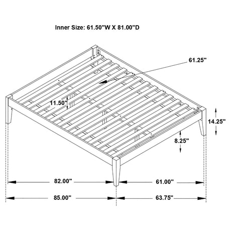 Hounslow Platform Bed Base - Furniture World