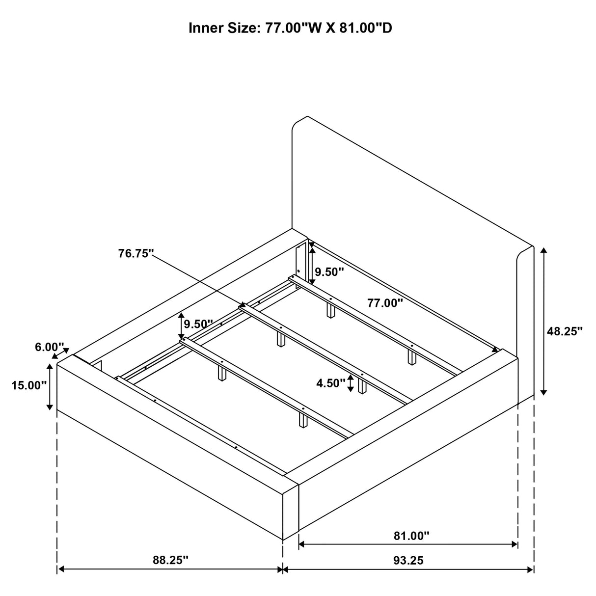 Rebecca Panel Bed - Furniture World