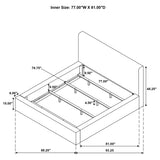 Rebecca Panel Bed - Furniture World