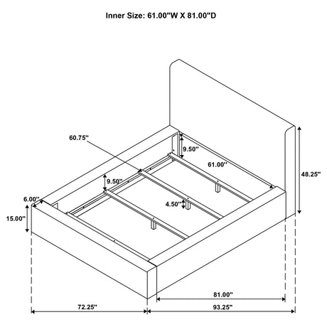 Rebecca Panel Bed - Furniture World