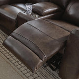 Crossplex Power Reclining Loveseat with Console