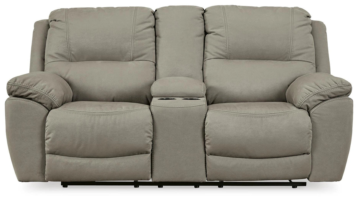 Next-Gen Gaucho Reclining Loveseat with Console