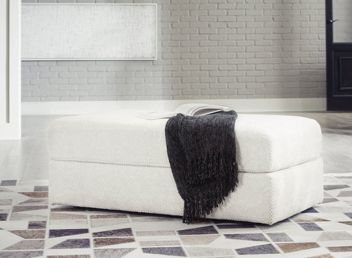 Karinne Oversized Accent Ottoman - Furniture World