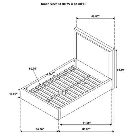 Lawson Panel Platform Bed - Furniture World