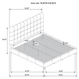 Medley Panel Platform Bed - Furniture World