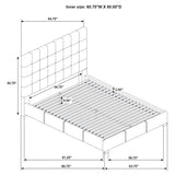 Medley Panel Platform Bed - Furniture World