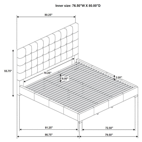 Medley Panel Platform Bed - Furniture World
