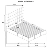Medley Panel Platform Bed - Furniture World
