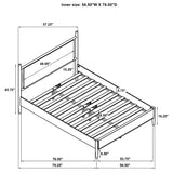 Mason Panel Platform Bed - Furniture World