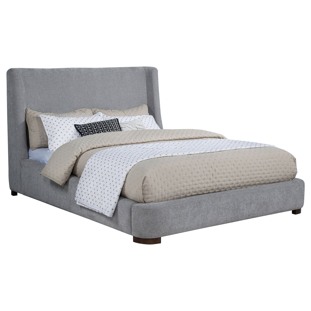 Rennes Wingback Platform Bed - Furniture World