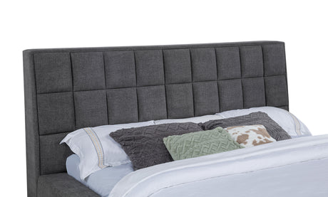 Dreux Panel Platform Bed - Furniture World