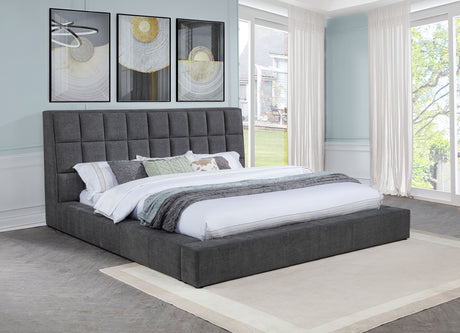 Dreux Panel Platform Bed - Furniture World