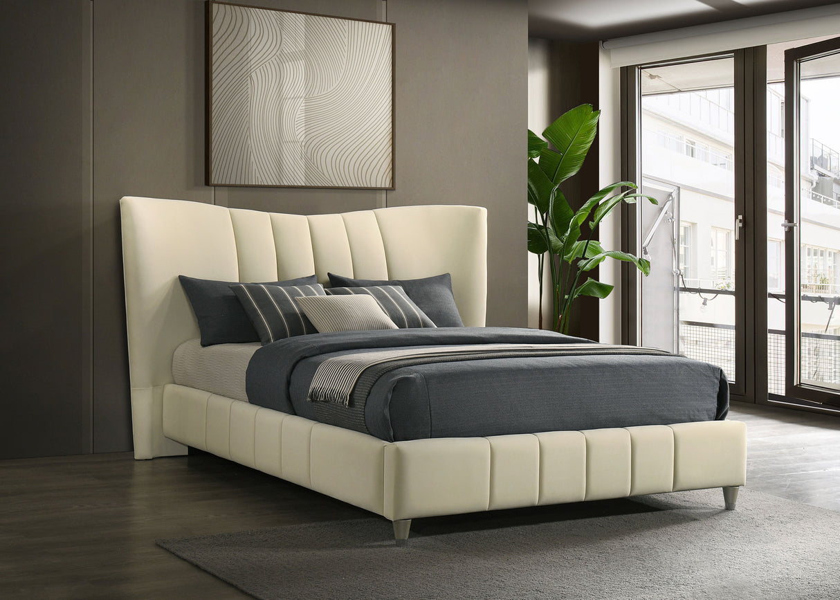 Evelyn Panel Platform Bed - Furniture World