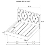 Delsea Panel Platform Bed - Furniture World