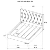 Delsea Panel Platform Bed - Furniture World