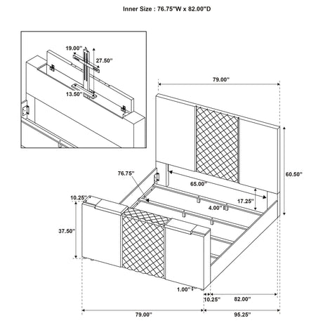 Tara Panel TV Bed - Furniture World