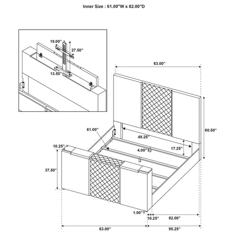 Tara Panel TV Bed - Furniture World