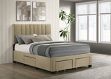 Wheatland Panel Platform Storage Bed - Furniture World