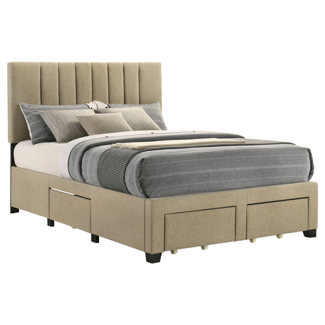 Wheatland Panel Platform Storage Bed - Furniture World